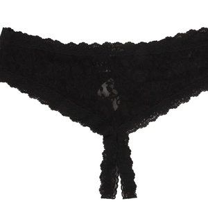 HANKY PANKY 1X- BRIGHT PINK AND LEOPARD THONGS